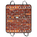 Cover Brick Mat Seat 54x60 Brick Texture For Hammock Car Mat Mat Pet Cars Car Pet SUV Cover,Red Texture inches Cargo and Dog Seat Trucks Seat Trunk Car GCKG Red