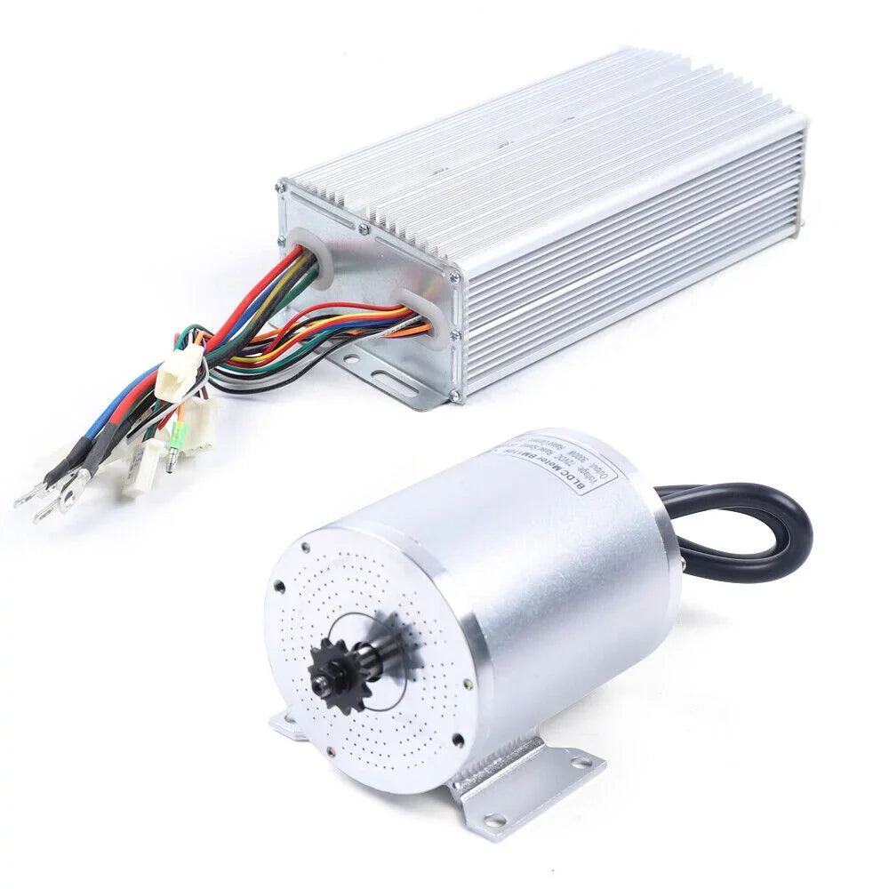 60A BLDC Controller Motor 3000W W/ Brushless for Scooter Electric 72V E-bike Kit