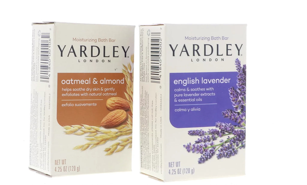 & Lavender Bar, oz Bar, 6 4.25 Bath Yardley PCS, oz Yardley 6 Bath 4.25 PCS Almond English Oatmeal