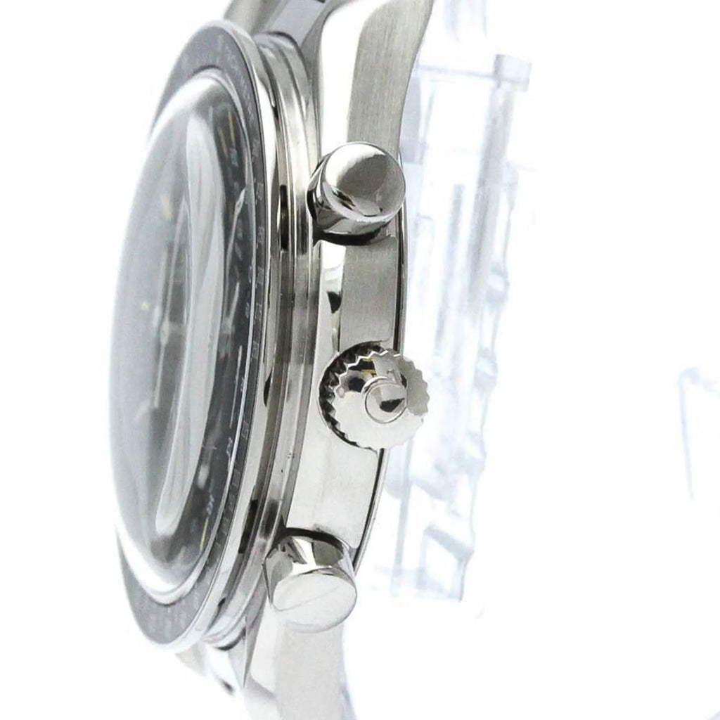 3510.50 (Good) BF566331 Automatic Watch Pre-Owned Speedmaster Polished Steel Mens OMEGA