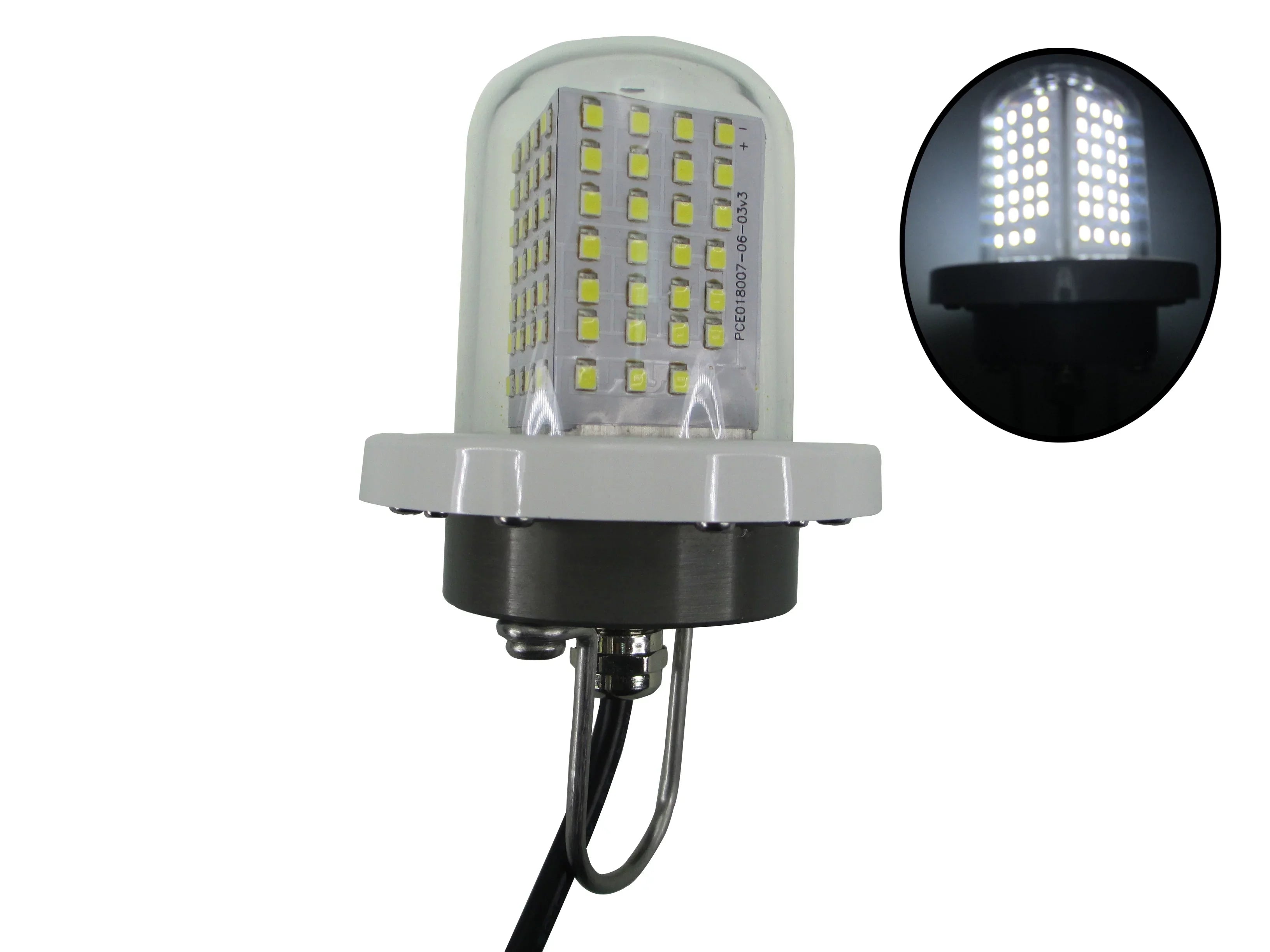 Night Light Underwater IP68 Marine Submersible 5" Pactrade LED White Fishing Boat