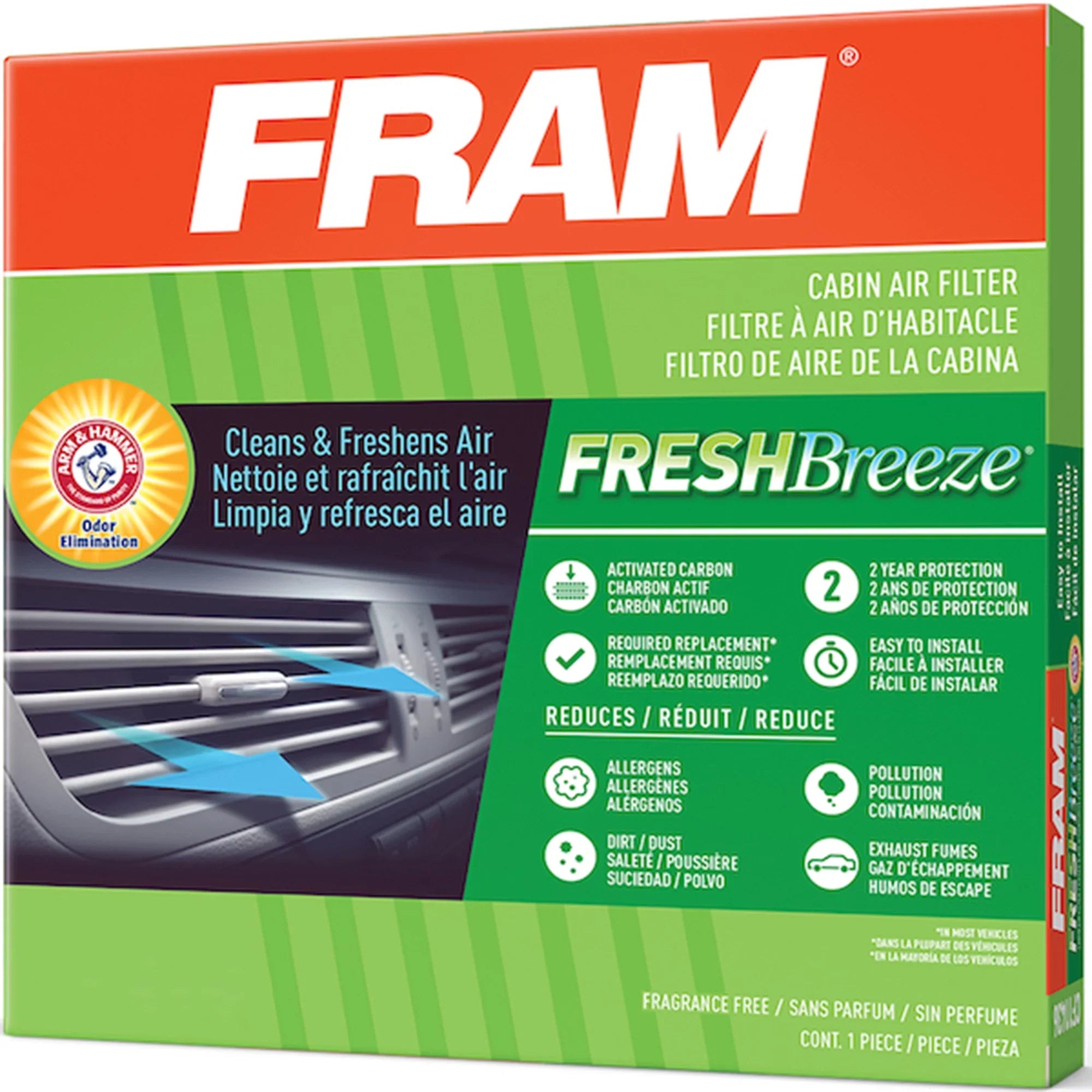 Select JEEP Arm Jeep Dodge GRAND Vehicles for and Fits Breeze & Filter 2011-2018,2020-2022 Cabin Air Baking FRAM Fresh CF11183, CHEROKEE select: Soda, Hammer with
