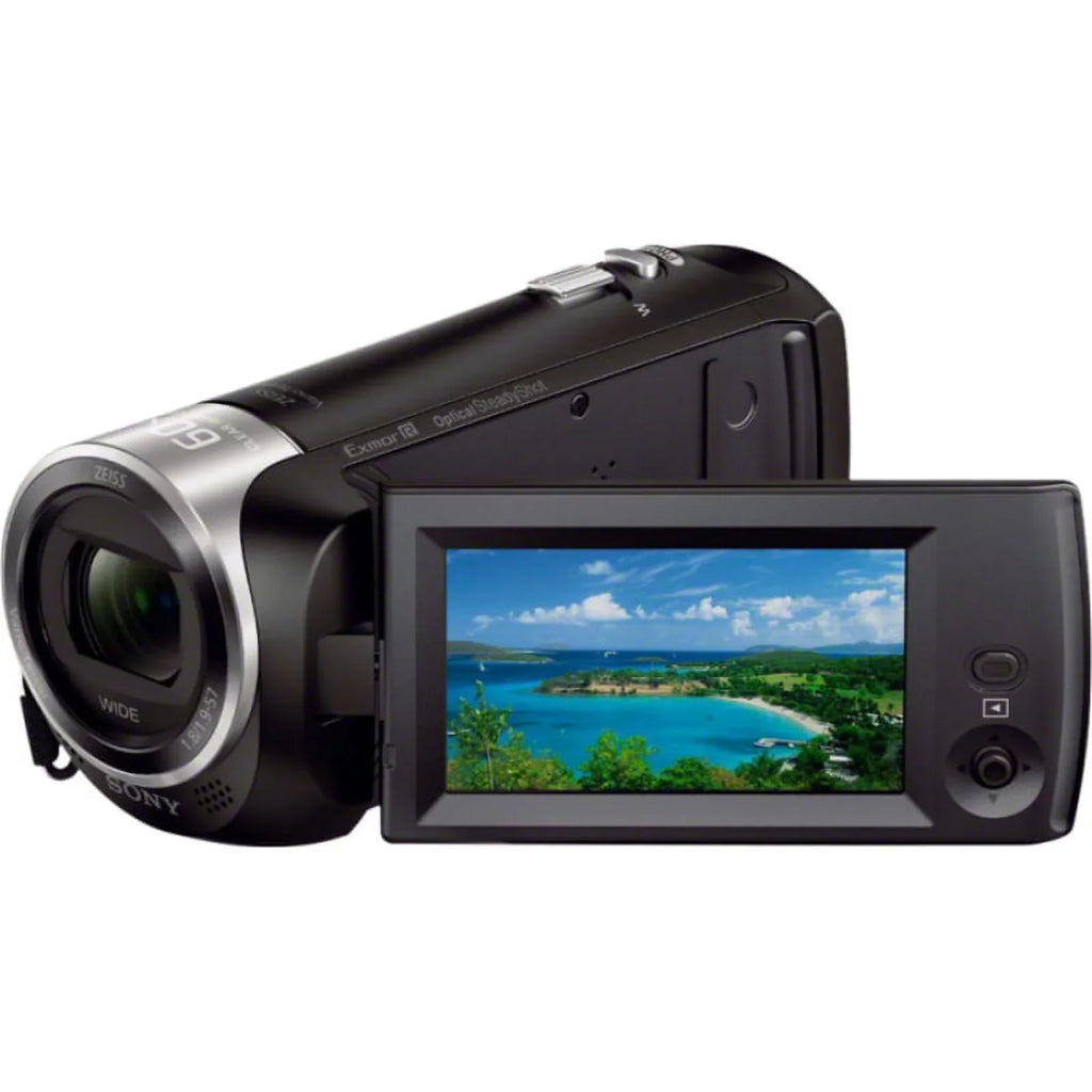 Sony MicroSDXC + HDR-CX405/B Camcorder 60p Ultra UHS-I Full + 64GB Card Pack + HD Bundle Accessory NP-BX1 Battery Memory