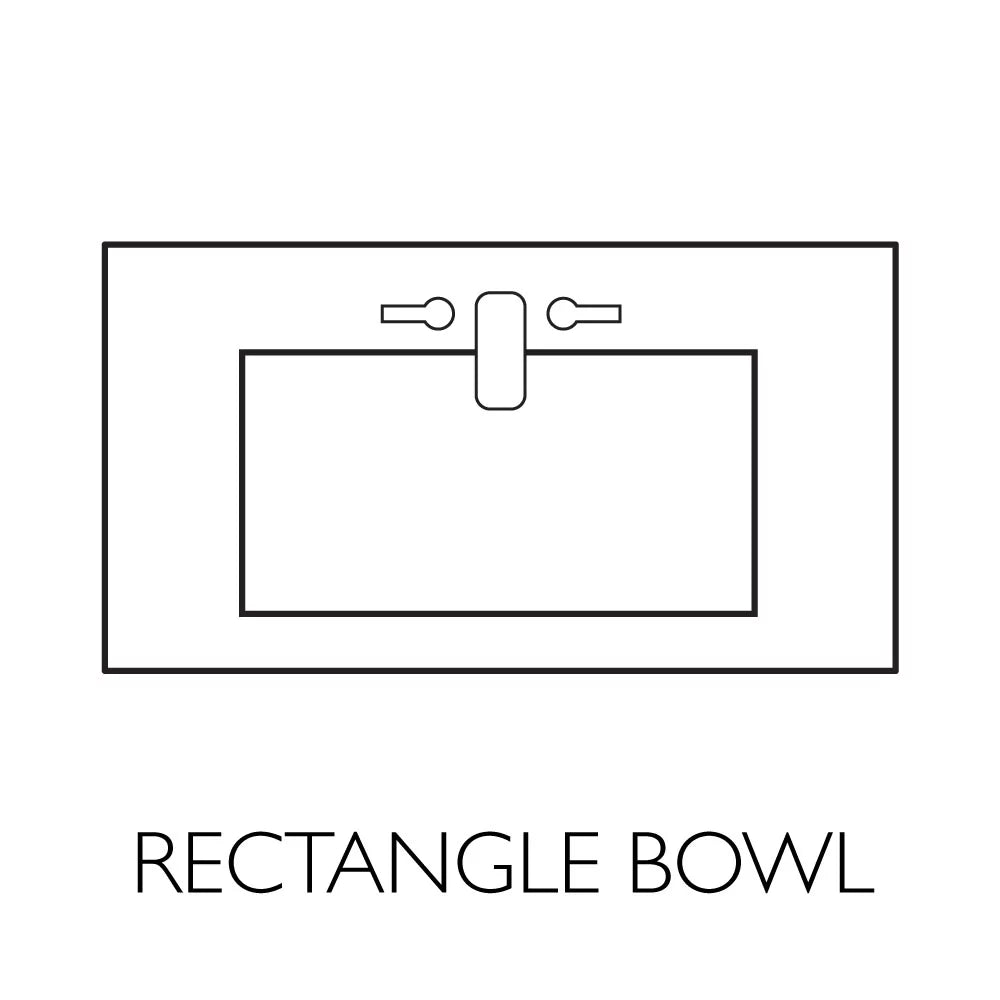 Top House Rectangle Mount Double Bowl 61-inch Integrated Marble Cultured Camilla Solid Design Vanity White 557678-WHT Centerset Backsplash, with