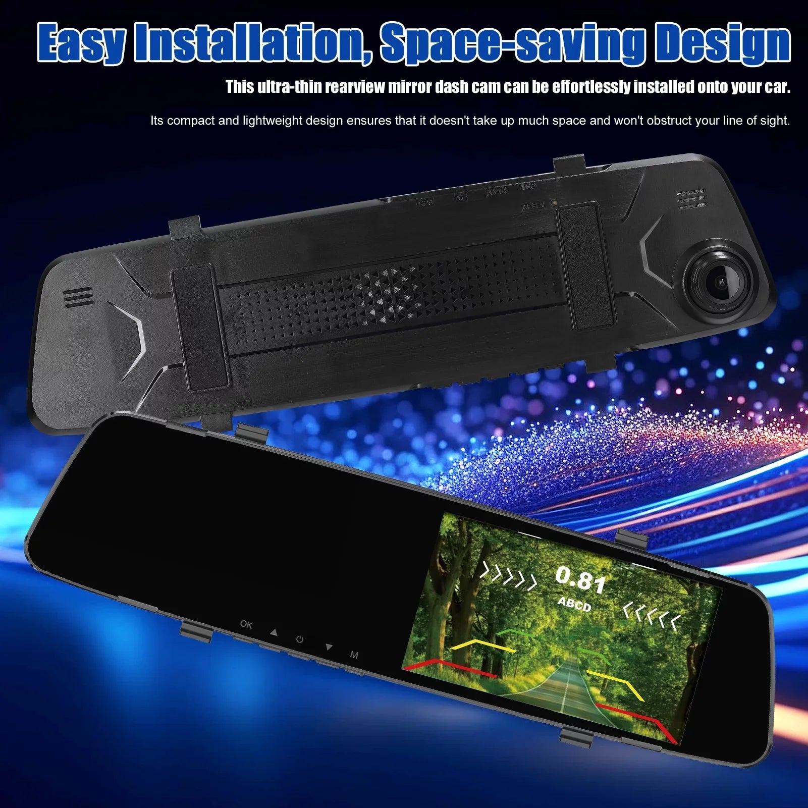 Screen 4 4.3 Inch Reverse 1080P Inch Camera,Camera Dazzduo Reverse Support Dash Rear Cam Inch Dash Dash Radars Camera Reco Screen Dual Radars Rear DVR Dash Dual 4.3 Rear Radars Camera Rear