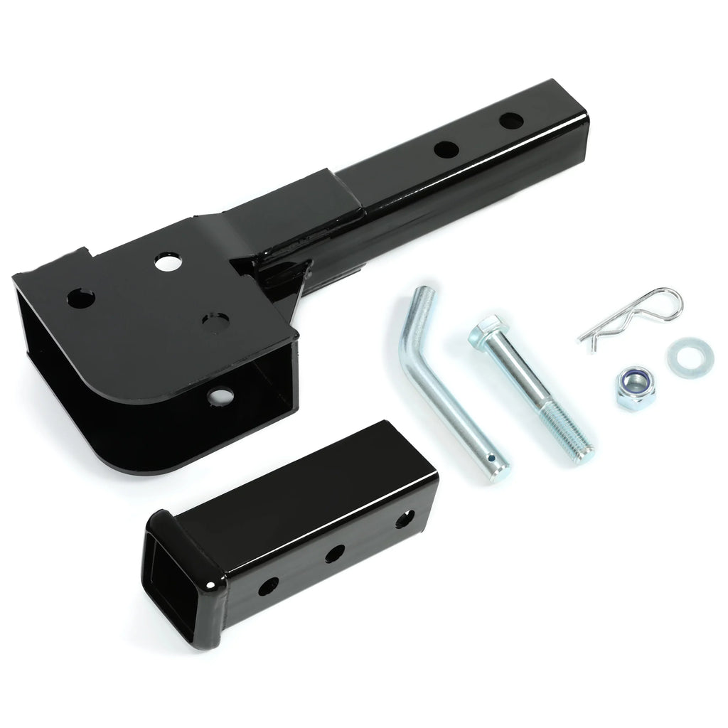 2” 500 Kojem Wheelchair Weight Hitch Receiver Trailer Tongue Cargo Black to Carrier Pounds Mount Up Steel Folding