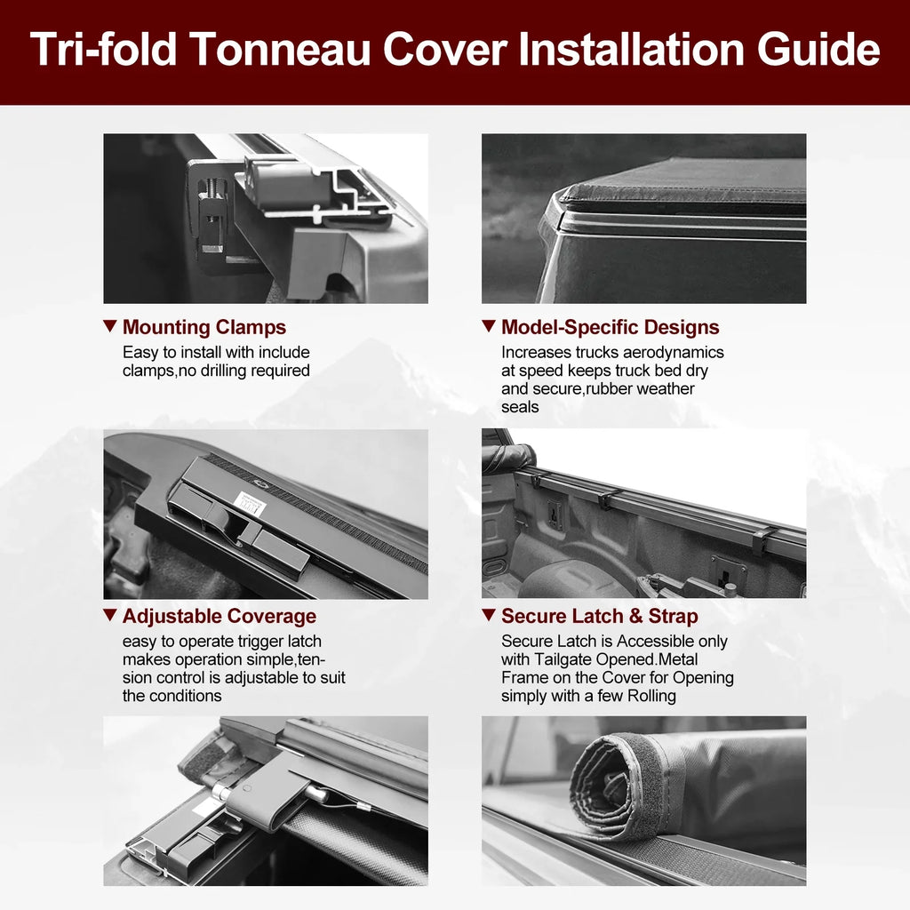 Soft Without Cover Deck (78.7") (for 2022-2024 System) Trail Edition The Kikito Truck 6.7FT w/o Rail Vinyl Tonneau Tundra Bed Bed Roll-Up for Models