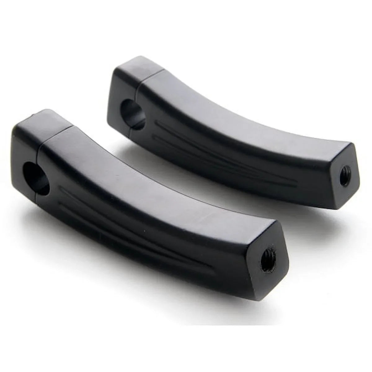 Krator Handlebar with Risers FZR 750 Compatible 5.5" Pullback 400 1000 Black Bike Yamaha 7/8" 600
