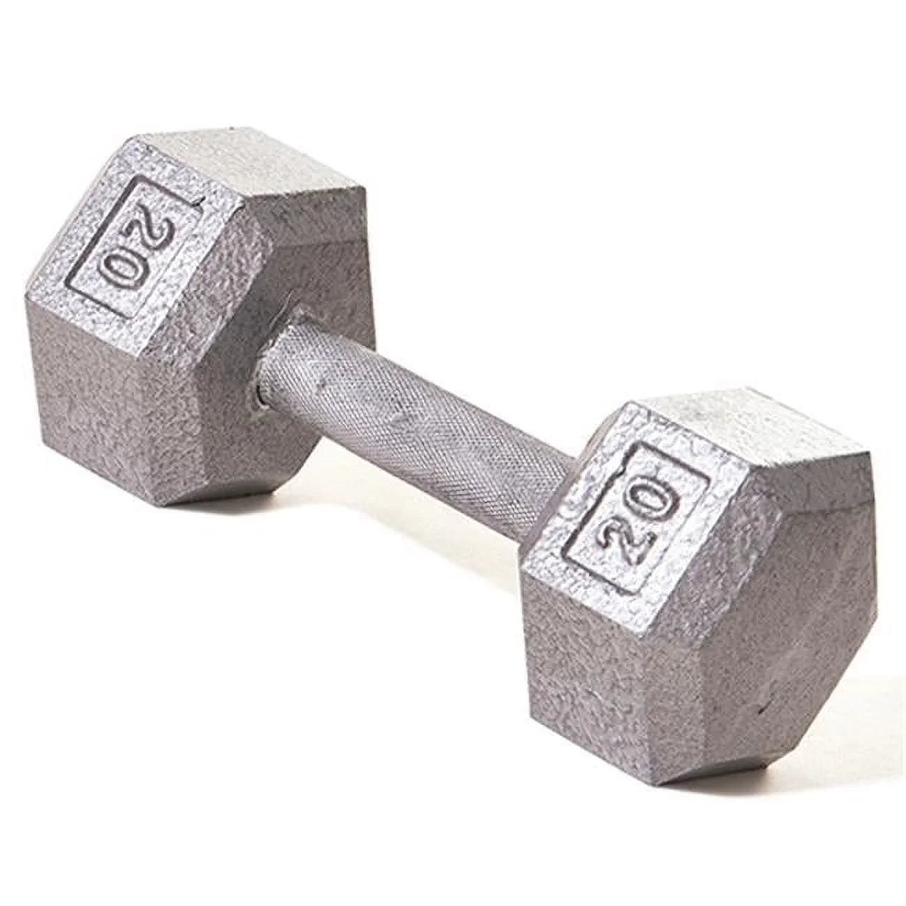 20 Hex lbs Handle, with Straight Dumbbell