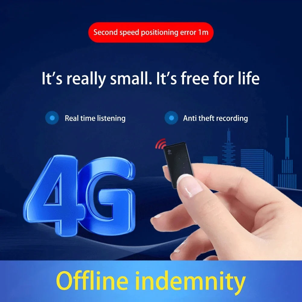 Pet Satellite Wireless - Vehicle-Mounted & Anti-Dropping Security Tracker GPS/WIFI/Beidou Device Vehicle 4G