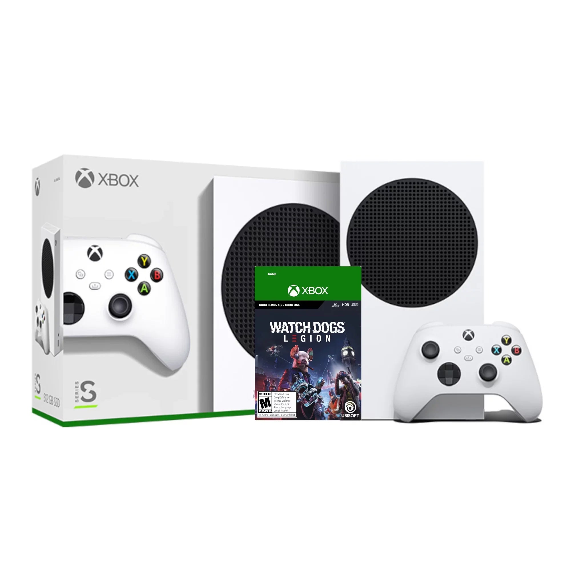 with Dogs: White - All Legion 512GB Xbox Game Xbox and New SSD Full 2021 Digital Wireless Watch Controller Console Console