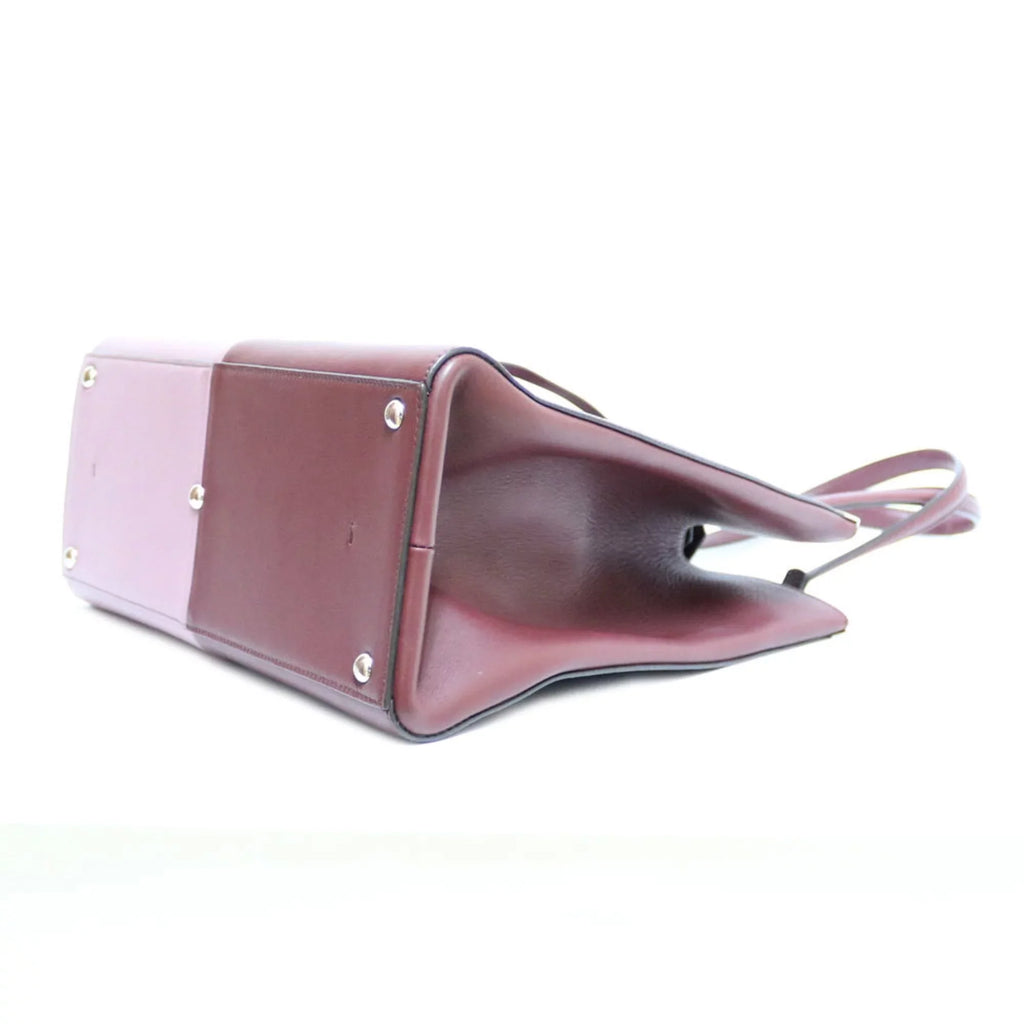 Leather FENDI Shoulder Pink Pre-Owned Bag Women's Fendi (Fair)
