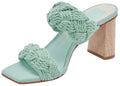 Play 11) Open Slip Mint On Sandals Rope (Mint Toe Dolce Block Dress Vita Squared Heeled Rope,