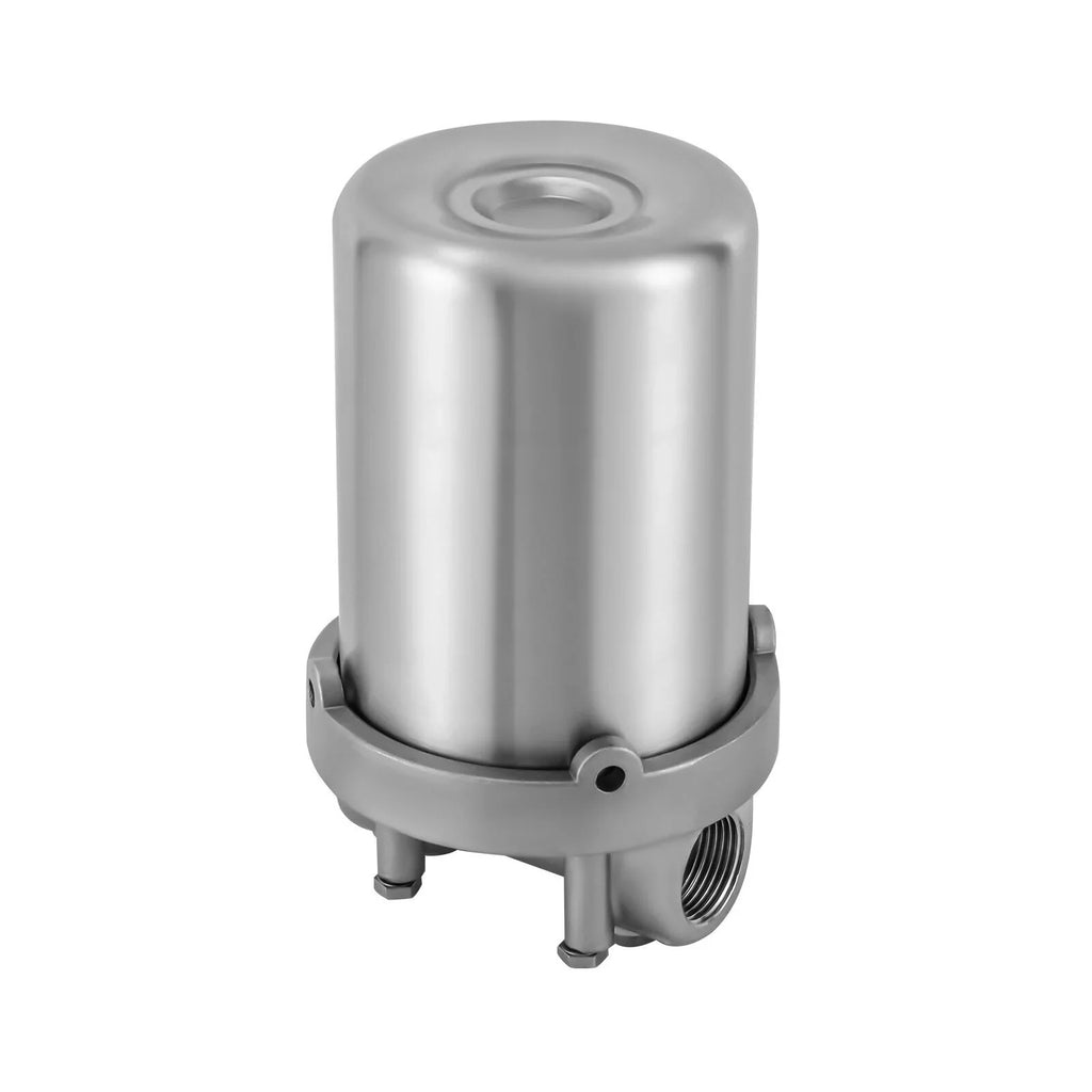 Stainless Inlet and Bracket Wrench Filter Filter Shell Steel Stainless Filter Steel inch with Housing Duty Shell Heavy Outlet Silver 3/4 Pin Water Filter Water and 5 inch NPT Water Miumaeov