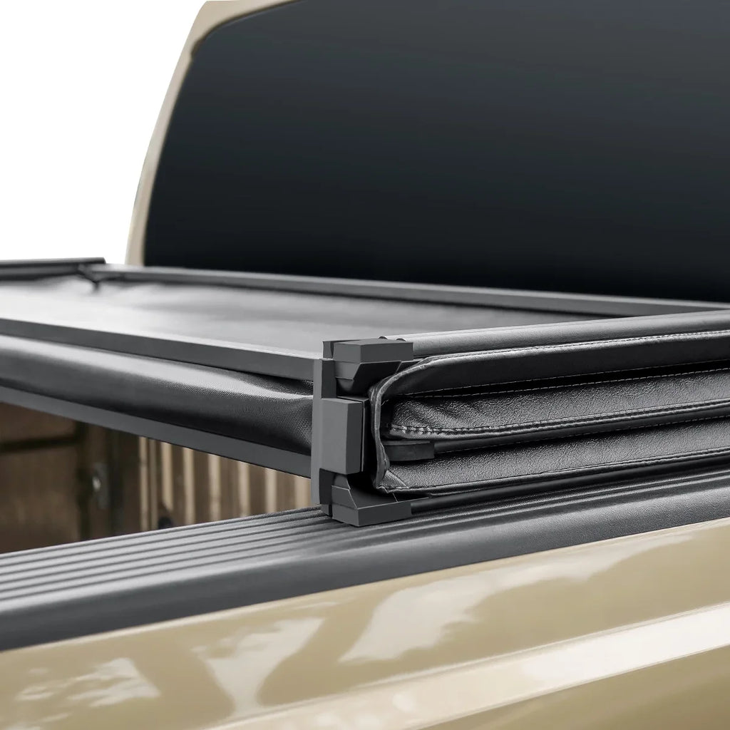 Auto Drive Bed Bed Soft 6.5Ft Fits Tonneau Tri Tundra Cover 22-23 Fold Truck Toyota