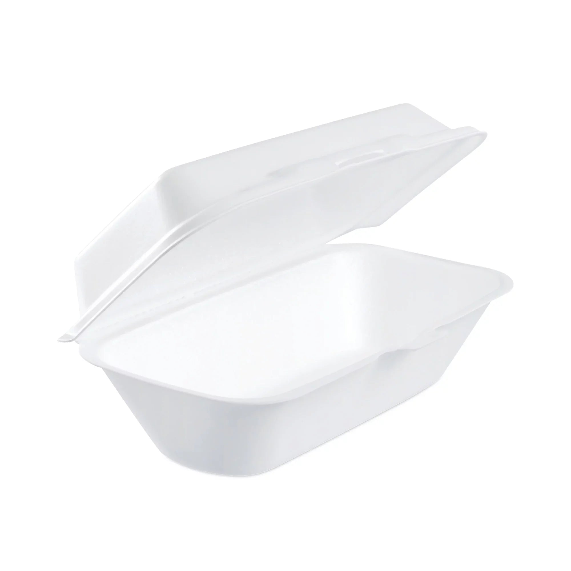 5.3 with 9.8 4 x Foam Removable 3.3, 125/Bag, Container Hinged White, Lid x Dart Bags/Carton Lid, Hoagie -DCC99HT1R Container,