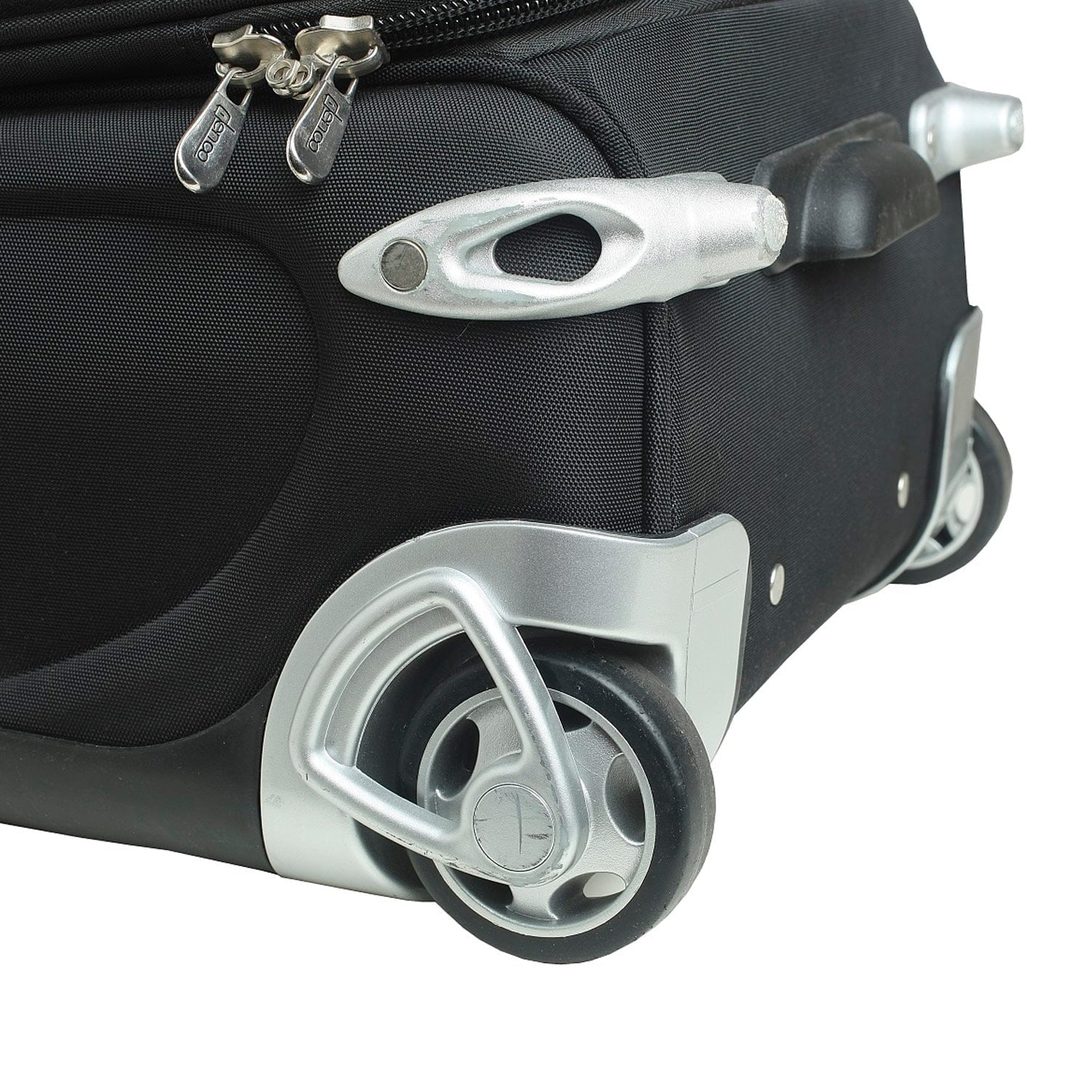 Arizona Rolling Softside MOJO 21" Carry-On Suitcase Cardinals Black