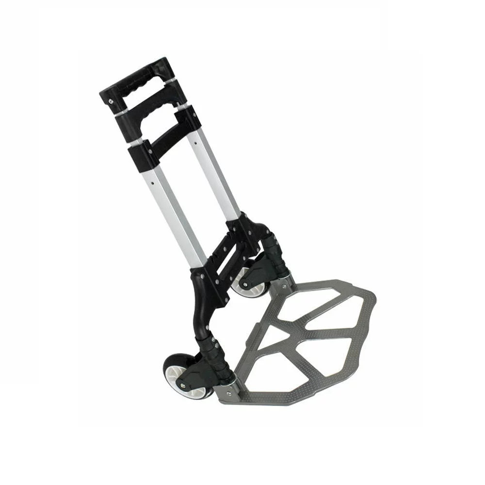 Aluminium Push, Black, Hand Compact Carts. Dolly Folding Trolley Luggage SEGAWE