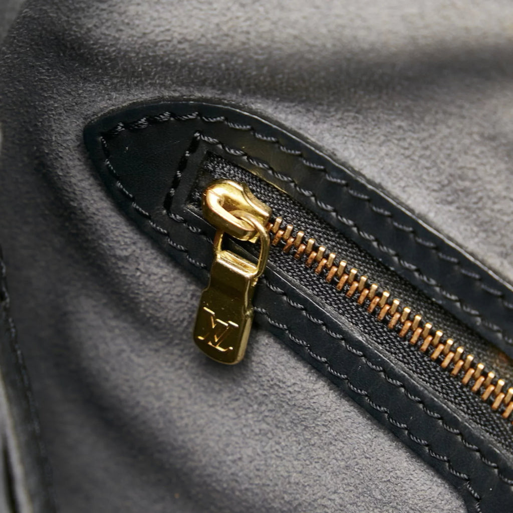 Tote LOUIS Bucket Pre-Owned (Fair) Noir VUITTON Bag Black Epi Louis PM Ladies M58992 Shoulder Leather Vuitton