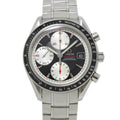 3210 Dial Omega Black Watch Men's Automatic Date Pre-Owned Speedmaster Chronograph OMEGA 51 (Good)