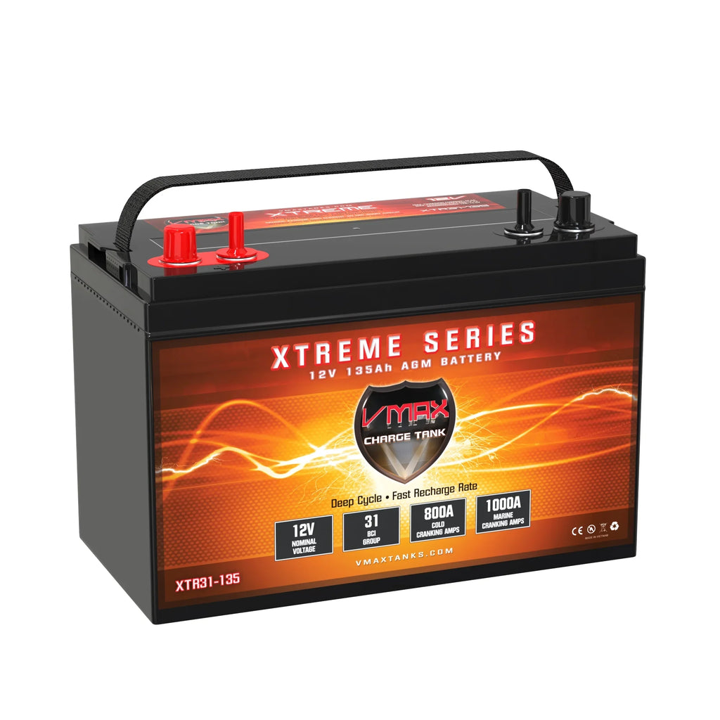 31 AGM Godfrey Battery Vmax XTR31-135 Group for Sweetwater Pontoon