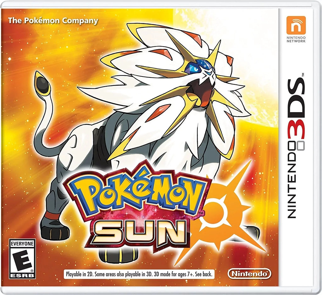 Sun - Pokemon Nintendo 3DS