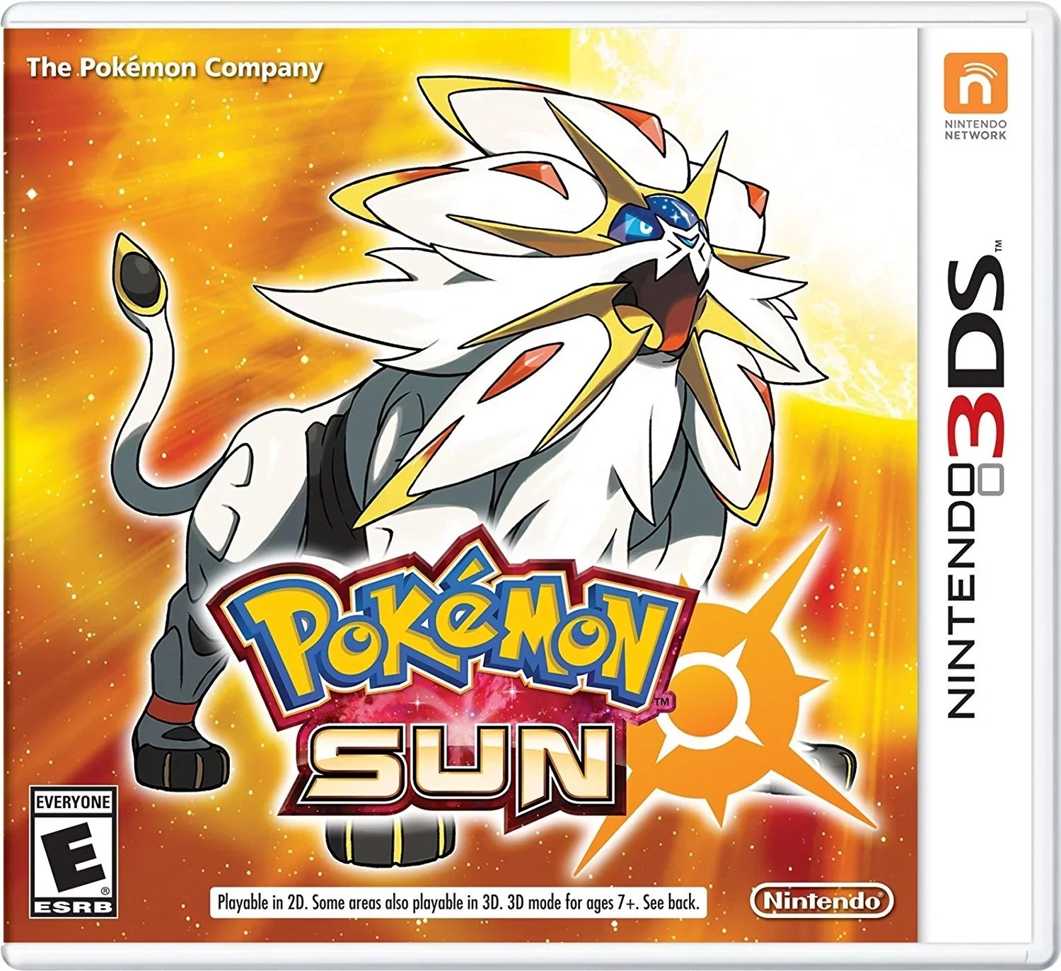 Sun - Pokemon Nintendo 3DS