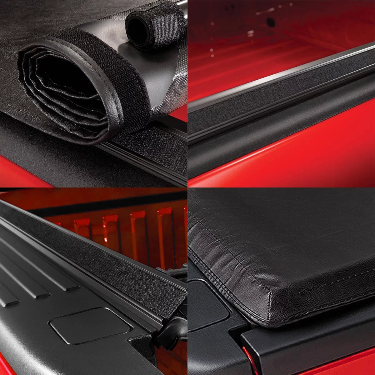 2015 Chevy Bed 5 Ft Motoring Soft 16-18 2019 Colorado/GMC Canyon Vinyl TTC-RU-043 Short Cover to Roll-Up for Tonneau DNA