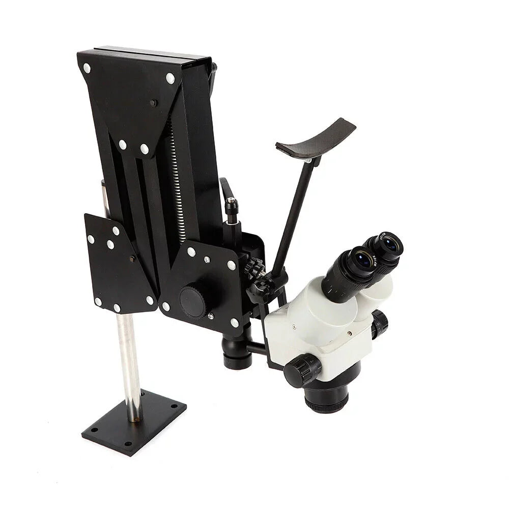 Inlaid Stand Setting Gem Spring Microscope Bracket Micro Multi-Directional Diamond ZhdnBhnos Machine Tool Mirror with Making Jewelry