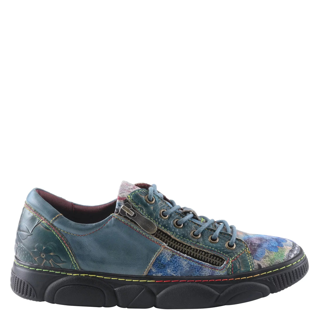 Danli-Bloom Multi 5 35 US EU Blue Women's Step L`Artiste Sneaker / Spring
