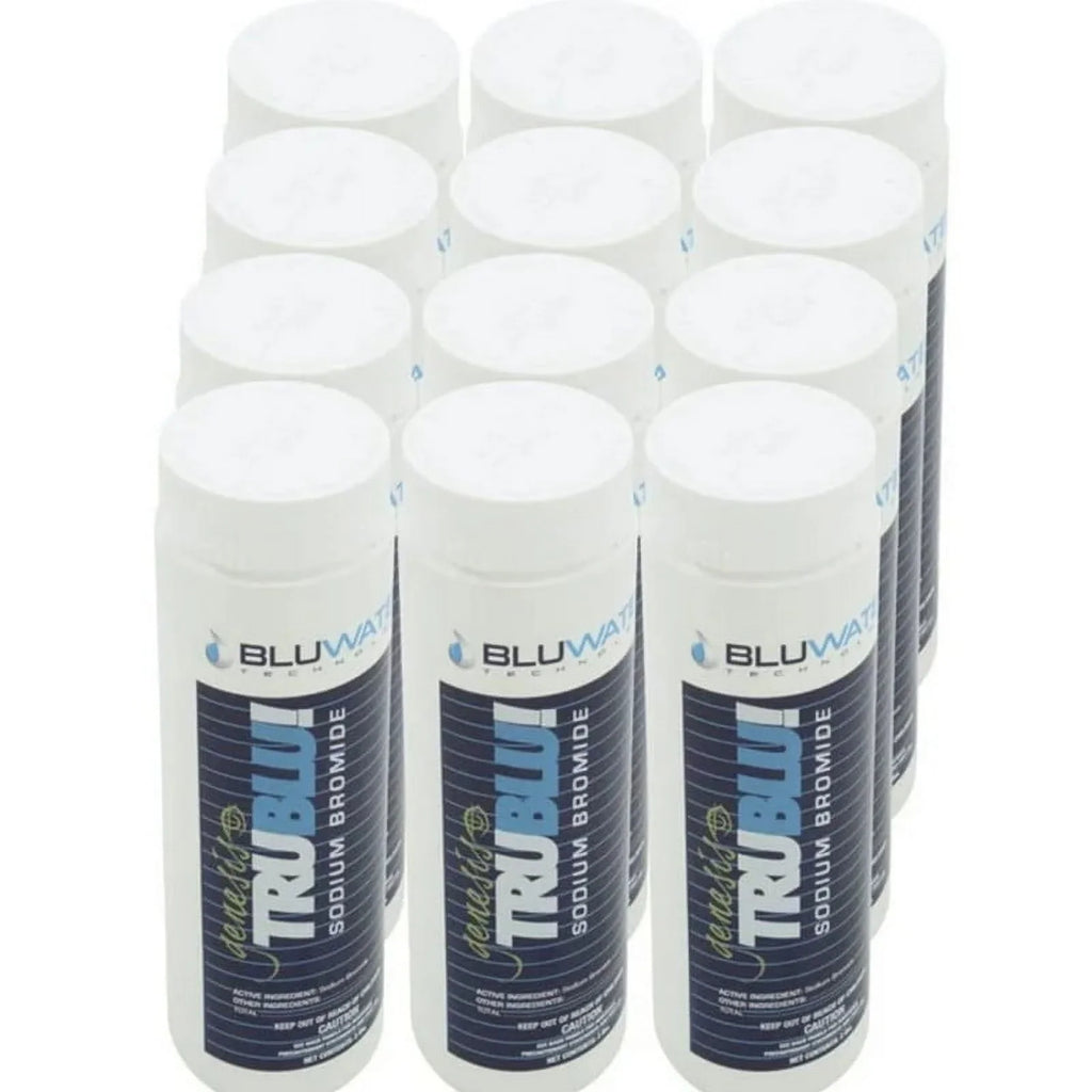 Bromide 12 Cleaners Sodium Pool Bottle, Generator, of Brand Automatic 2lb Bluwater Genesis, Case