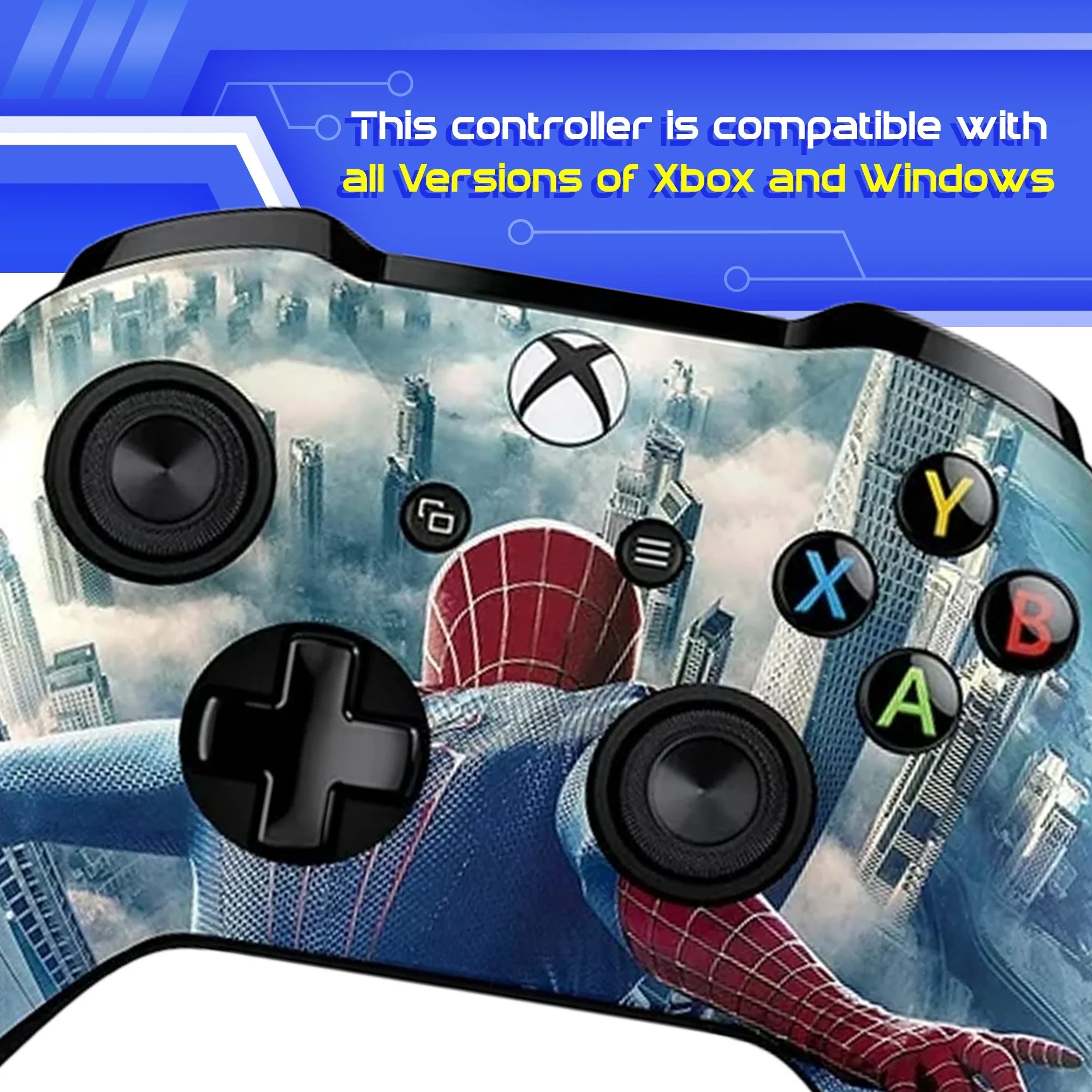 Custom - Windows One with Controller One with Xbox Gaming Wireless One Controller Anti-Slip Works Custom X/PC/Laptop Xbox DreamController One Original 10, Xbox Custom with Controller Bluetooth S/Xbox