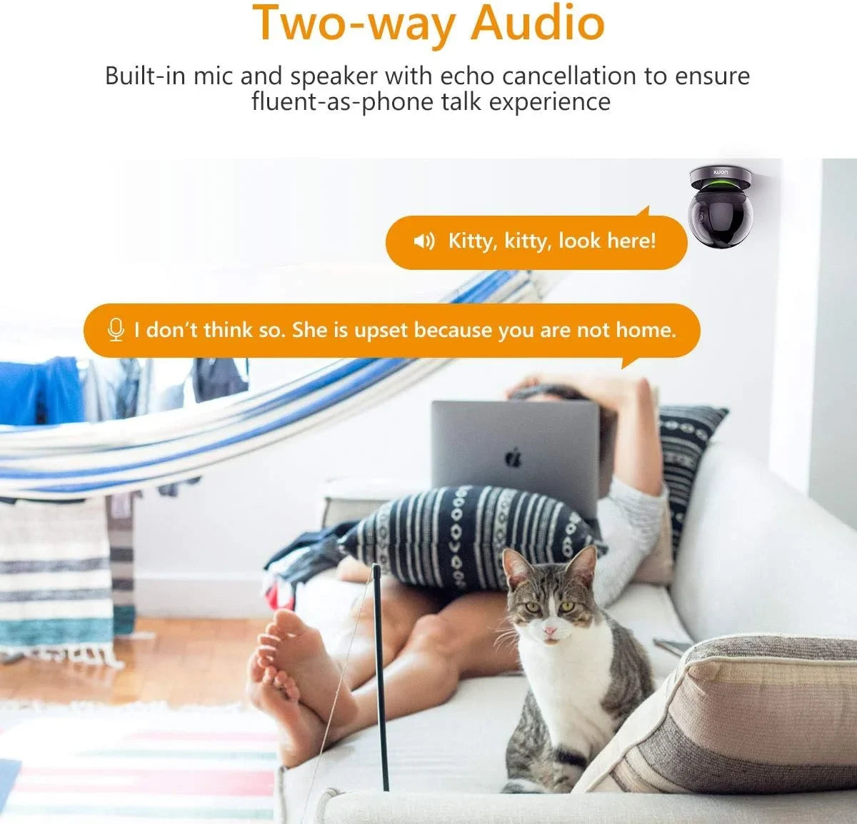 Siren with Degree View Vision, Indoor 2MP Security Tracking, Port, (2.4G Ethernet Smart 1080P Night Smart Camera & Camera 2-Way Only) Camera 360 Imou and Audio, WiFi Spotlight Sound Rex Detection,