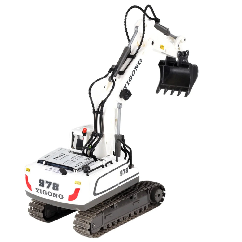 Control Transmitter TOy Construction ExcavaTOr with Metal Functional ExcavaTOr Full Channel Remote 11 2.4Ghz YHAIOGS Shovel and