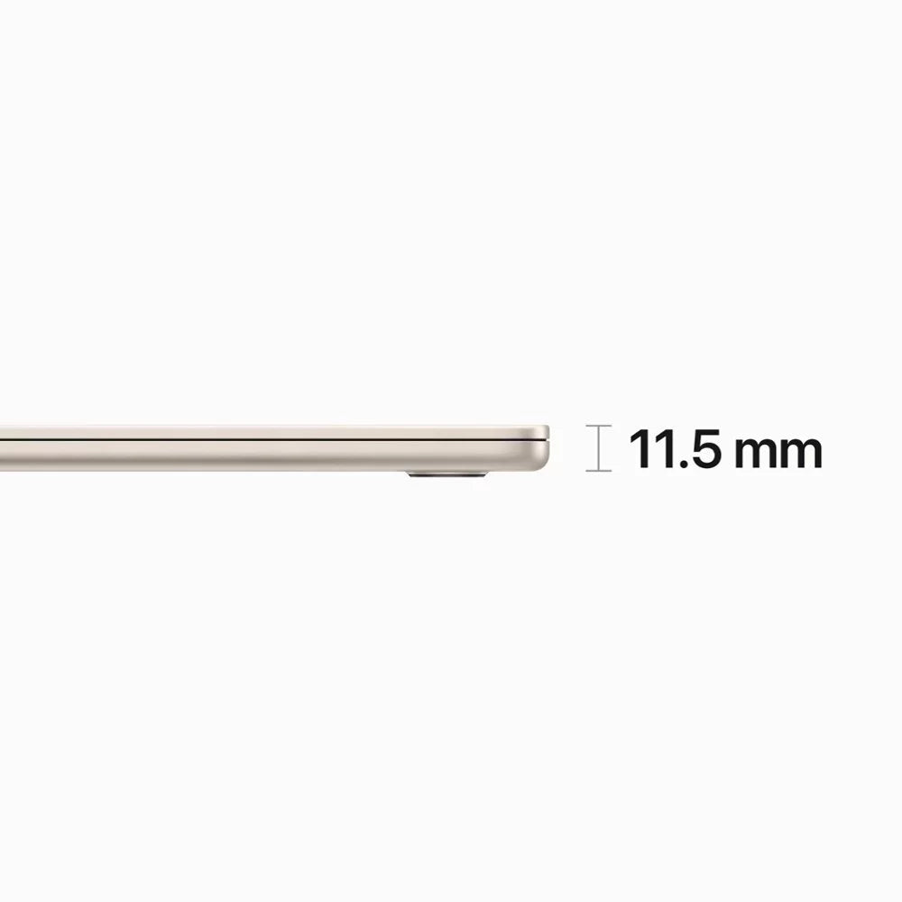 RAM, MacBook (good) Starlight Pre-Owned M2 15 2023 Air Apple Apple 256GB chip 8GB inch Storage Laptop SSD 15.3" with