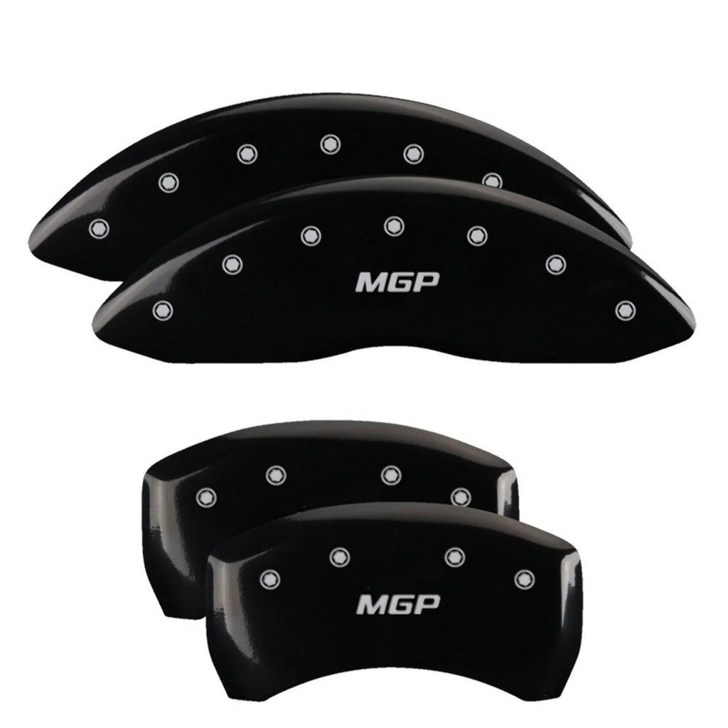 Black LIMITED finish 300C CHRYSLER MGP Covers & Fits 300, ch 2012 2013 Front MGP silver Engraved 4 CHRYSLER Rear Caliper select: