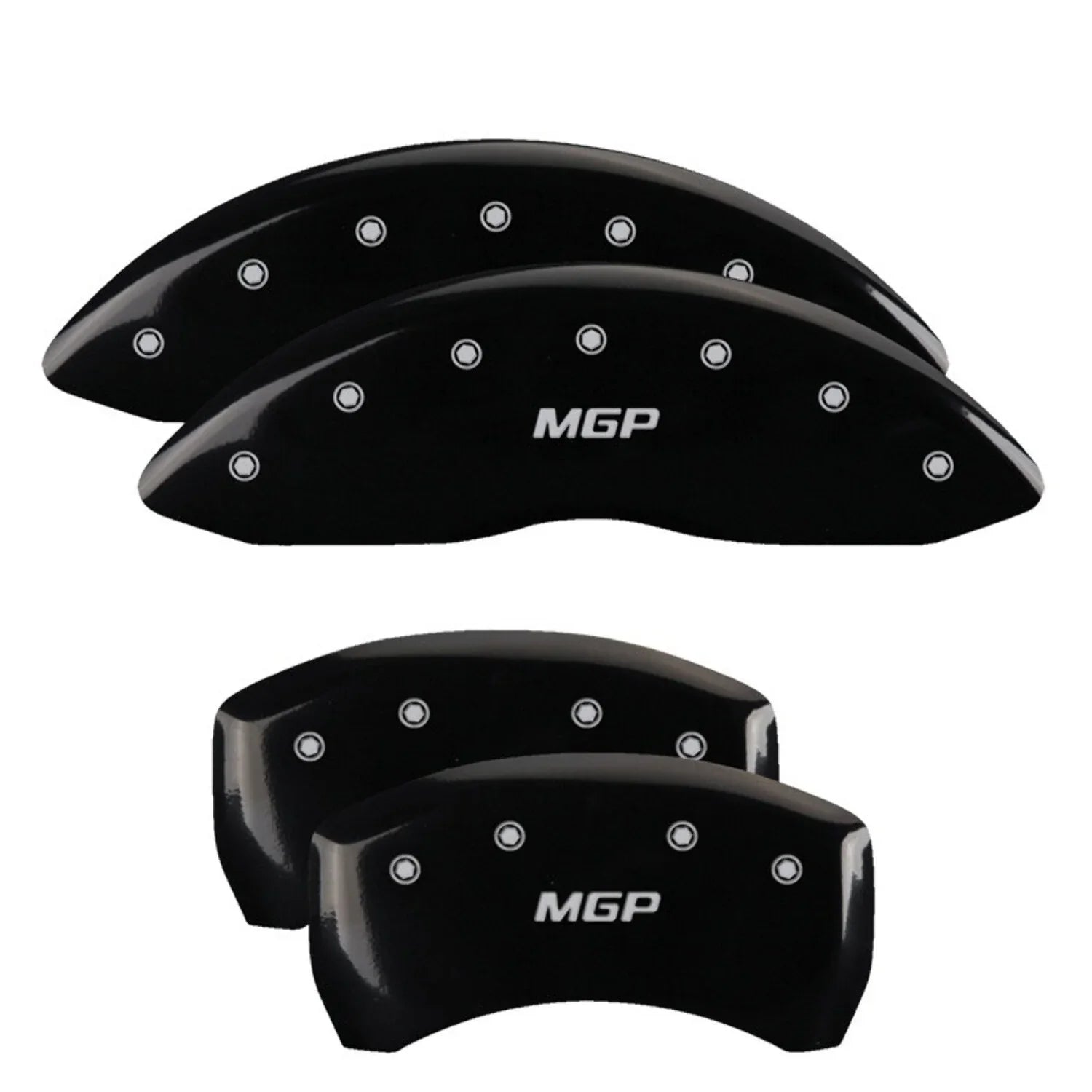 Black LIMITED finish 300C CHRYSLER MGP Covers & Fits 300, ch 2012 2013 Front MGP silver Engraved 4 CHRYSLER Rear Caliper select: