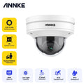 2-Way 4X 4K PoE Audio,Person/Vehicle Dome 8MP ANNKE Detection Motorized Security Varifocals Camera,Support