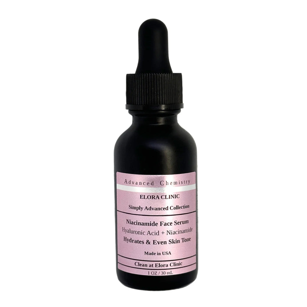 '- 20% Hyaluronic Oil Hyaluronic Clinic Hydrating 20 Serum Serum Elora - 20 Niacinamide Free - Niacinamide + acid Based Water Acid - Niacinamide +