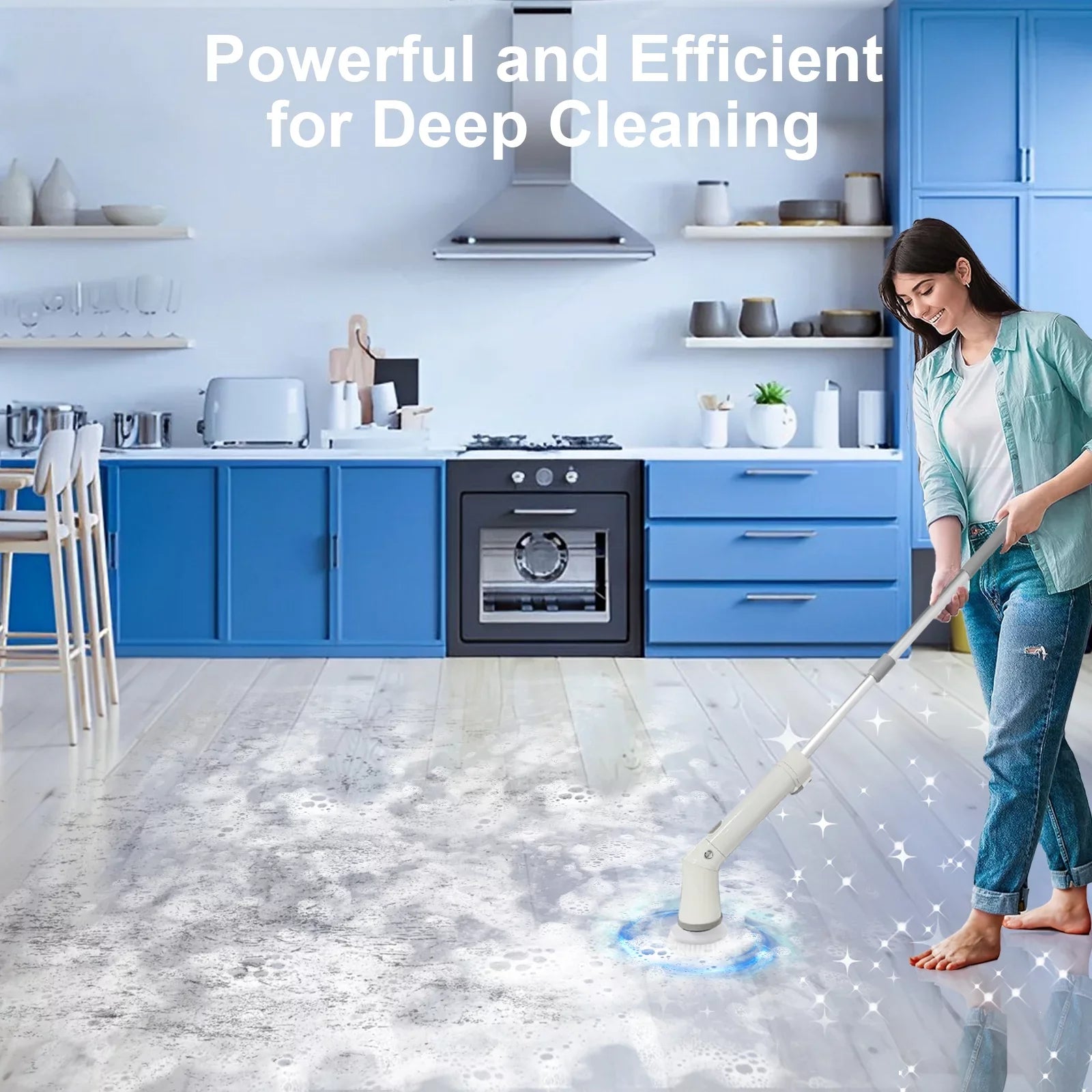 for Replaceable Spin 6 Tile, Cleaning Cordless Brush, Fixdono Bathtub, Heads Floor Scrubber, Scrubber Bathroom Electric Cleaning