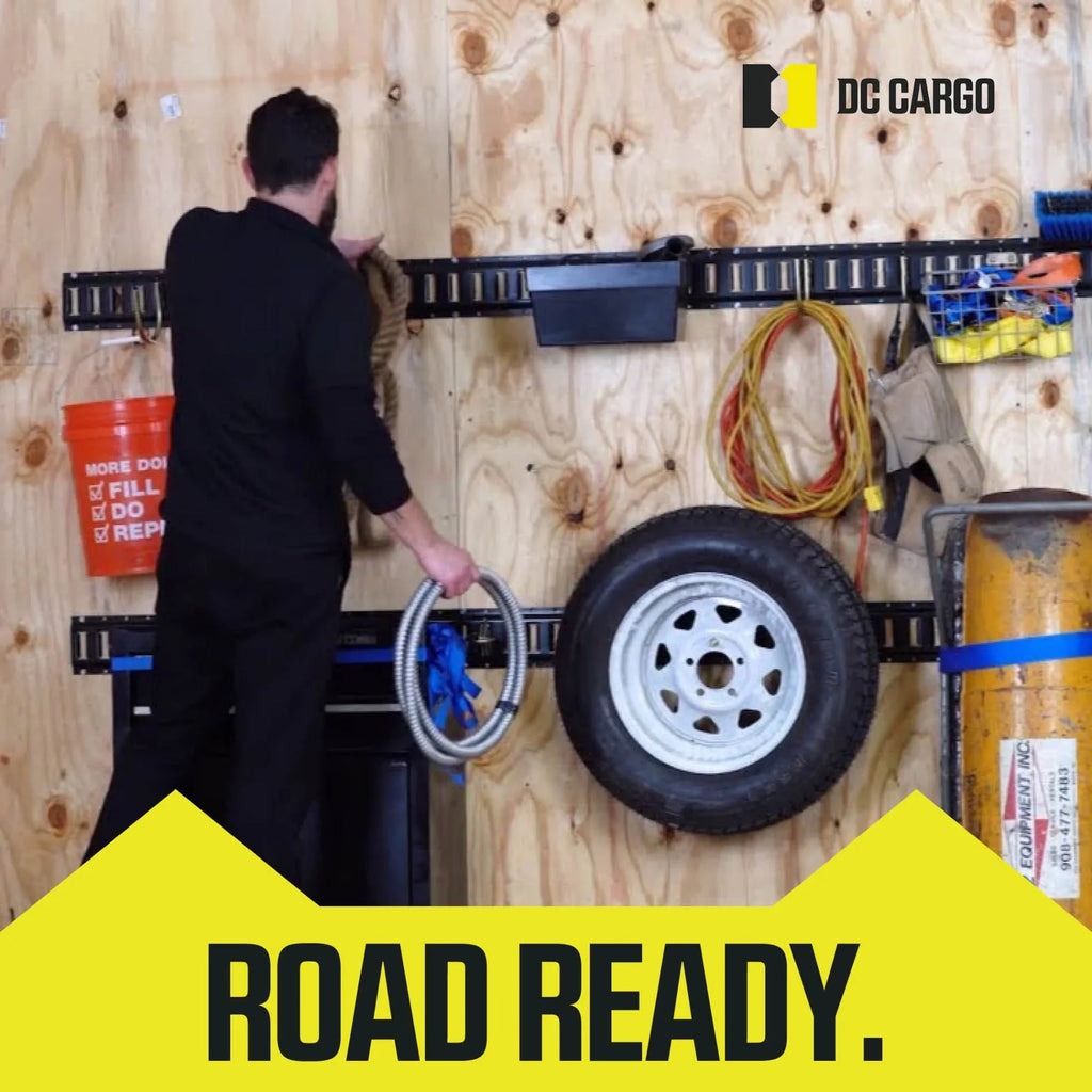 to Track Steel, O E Ring in Cargo E-Track "20 Trailer, Rails Truck, Loads Tie-Down ETrack Tie Van, Pickup" System Anchors Fittings, Down Spring w/ Enclosed/Flatbed TieDown