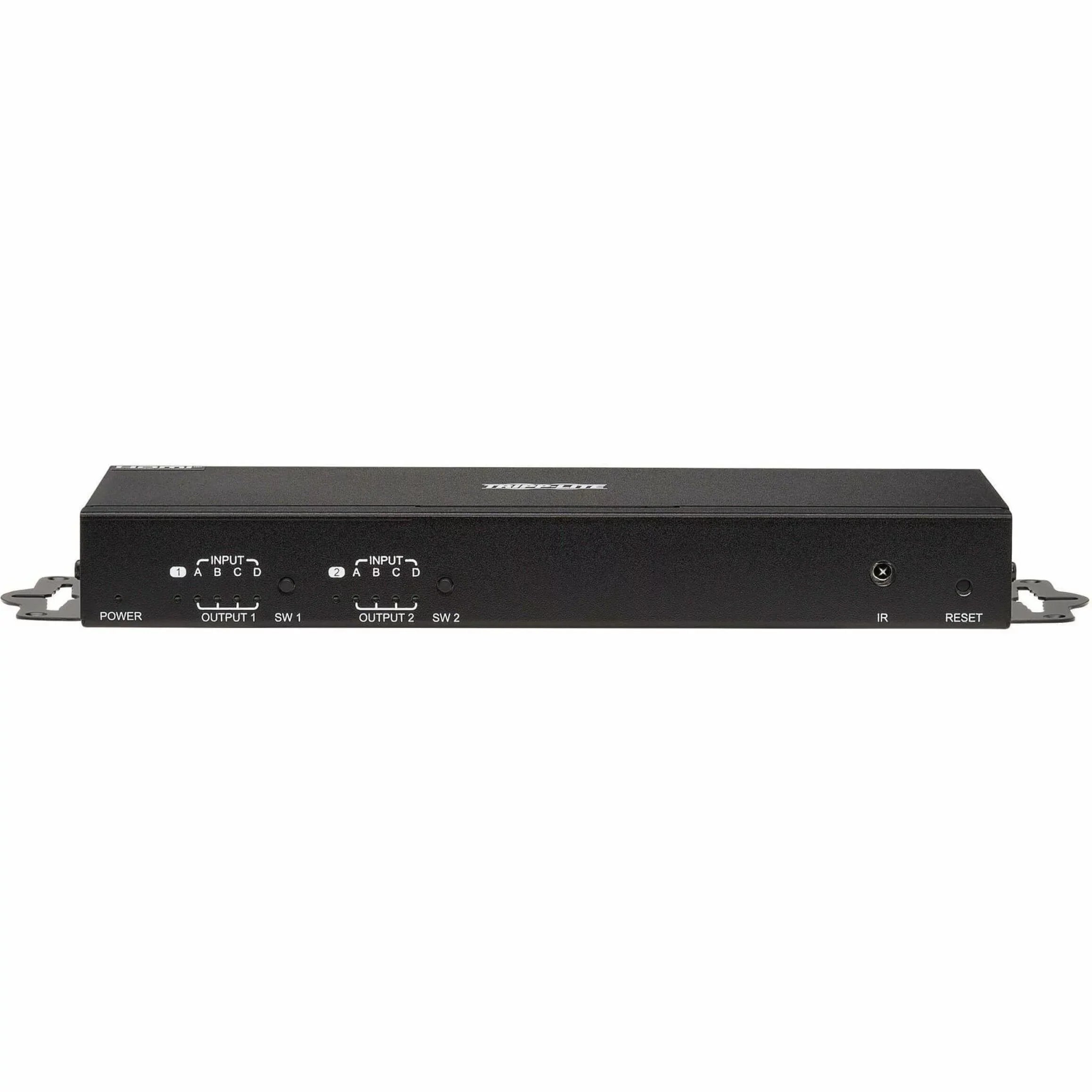 Switch/Splitter Matrix Remote 4K 4x2 Tripp - - 60 x ... - Display, 3840 1080p2 Computer, Lite - and TAA Support, HDR, with Hz, 2 4:4:4, 4K Signage, Control x Blu-ray Multi-Resolution 2160 HDMI Digital