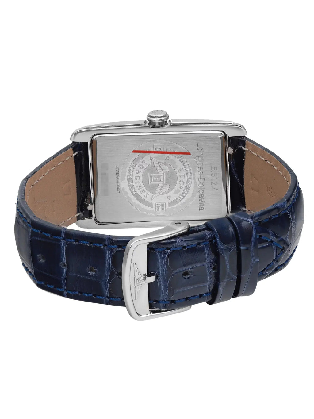 Blue Dial Ladies Watch DolceVita Longines Steel L5.512.4.93.2 23mm Quartz