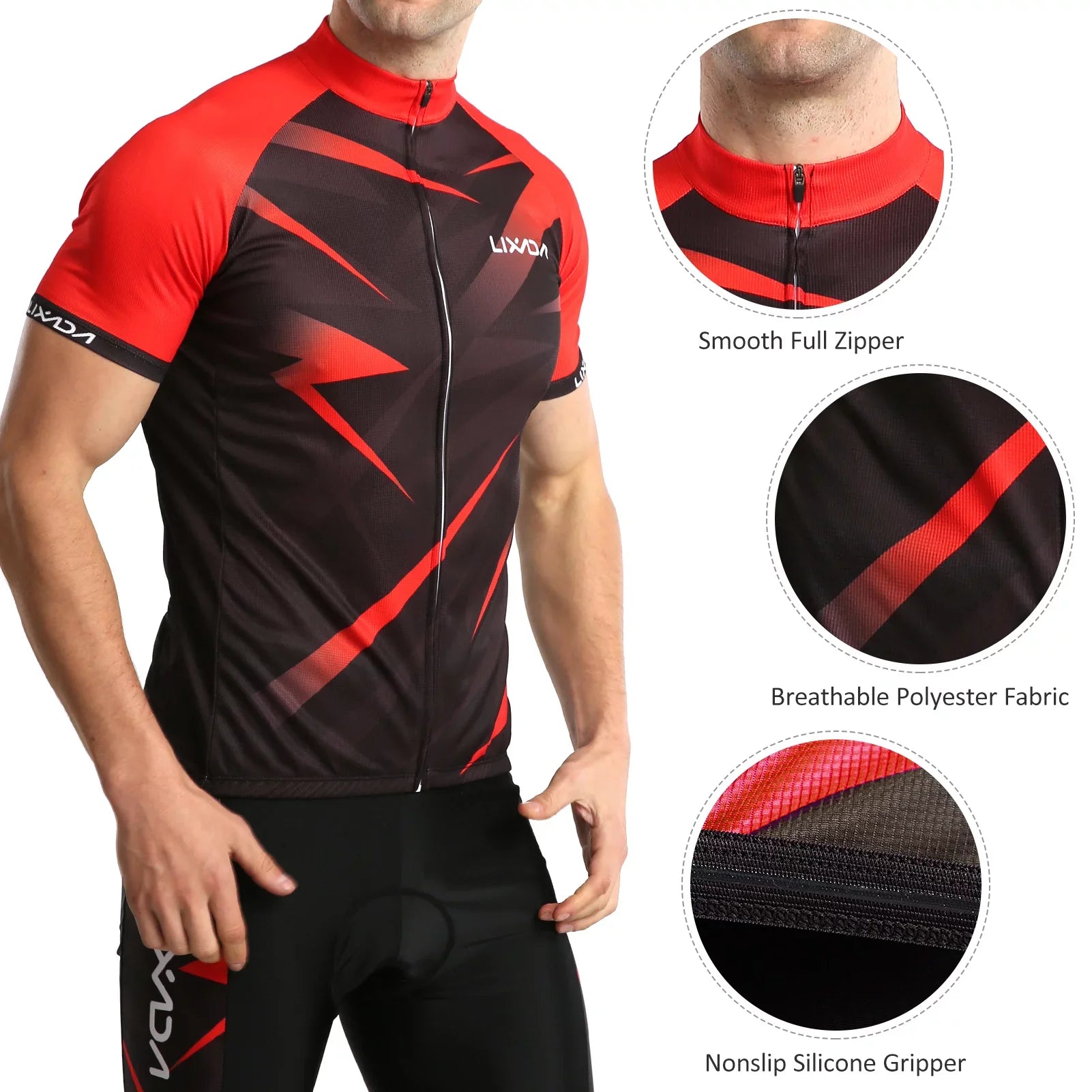 Men And Mtb Set Mewmewcat Padded Shirt Suit Padded And Mtb Sleeve Bike Sleeve Sleeve Lixada Breathable Cycling Breathable Bike And Jersey,Padded Bike Men Shirt Buzhi Shirt