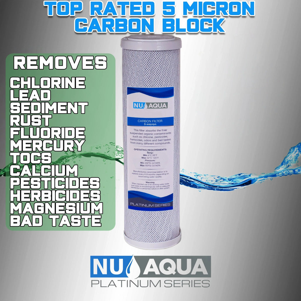 NU Filtration Countertop Stage Water System Aqua 1