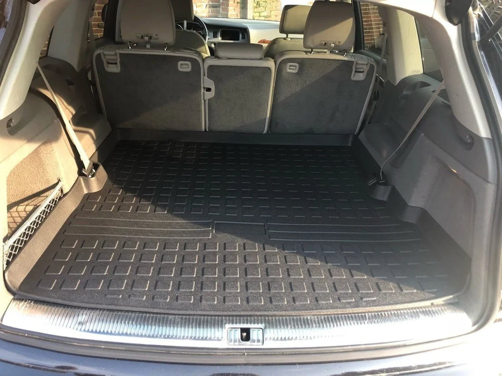 Cargo Laser custom Rubber Trunk measured fit Audi Liner 2007-2015 for Tray Q7