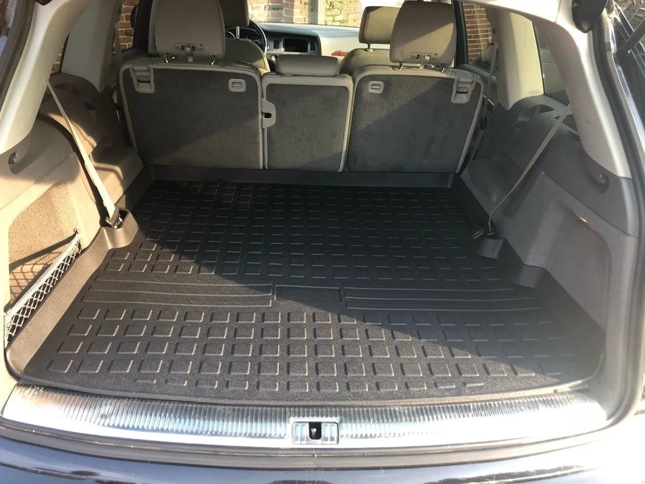 Cargo Laser custom Rubber Trunk measured fit Audi Liner 2007-2015 for Tray Q7