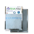 Plus x X Airteva Pad 1/2 (16 x Biosponge 15 AC, 19 Size: Replacement Actual 3/4" (1) Filter 1/2 With x 20 Furnace 1)