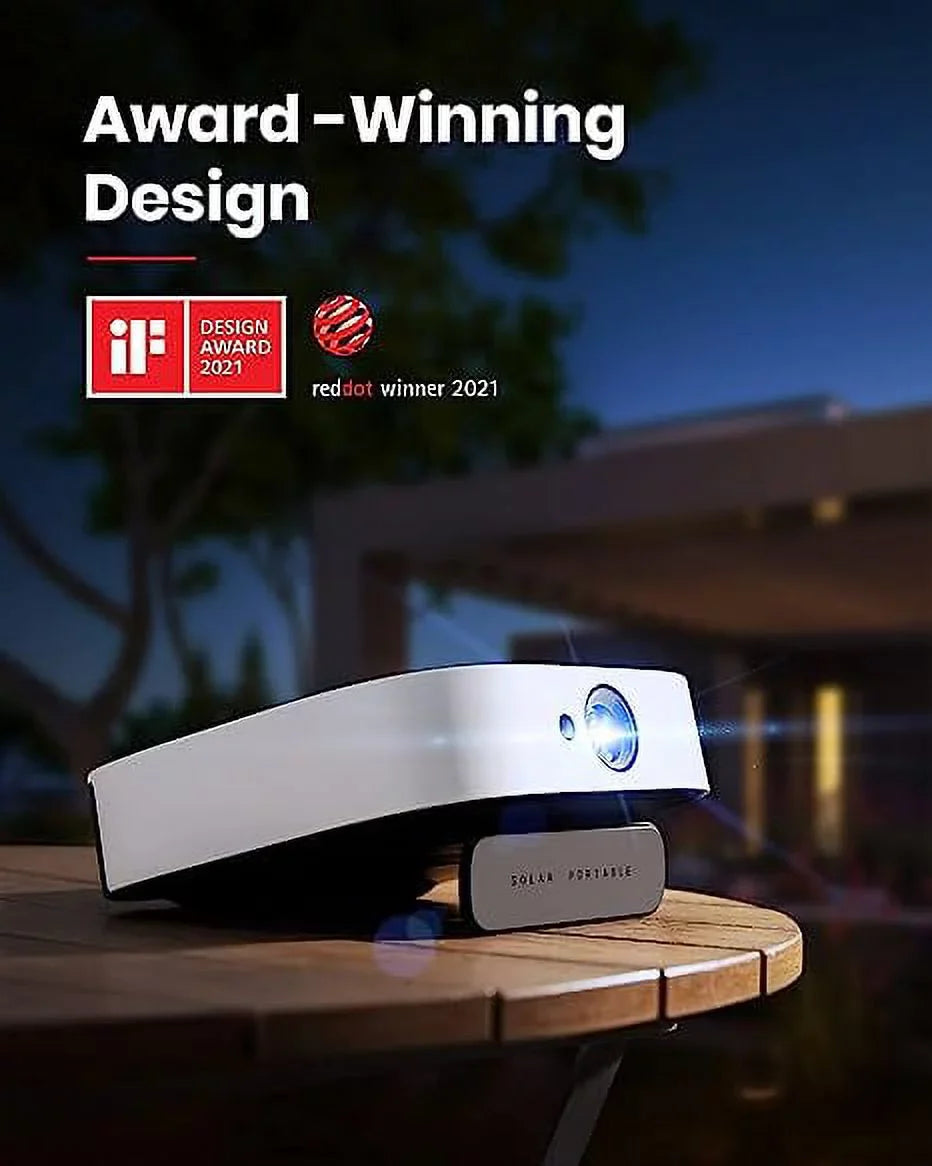 Projector White Lumen D2131121 400 Nebula 1080p ANSI FHD Anker Solar Open Portable - Box
