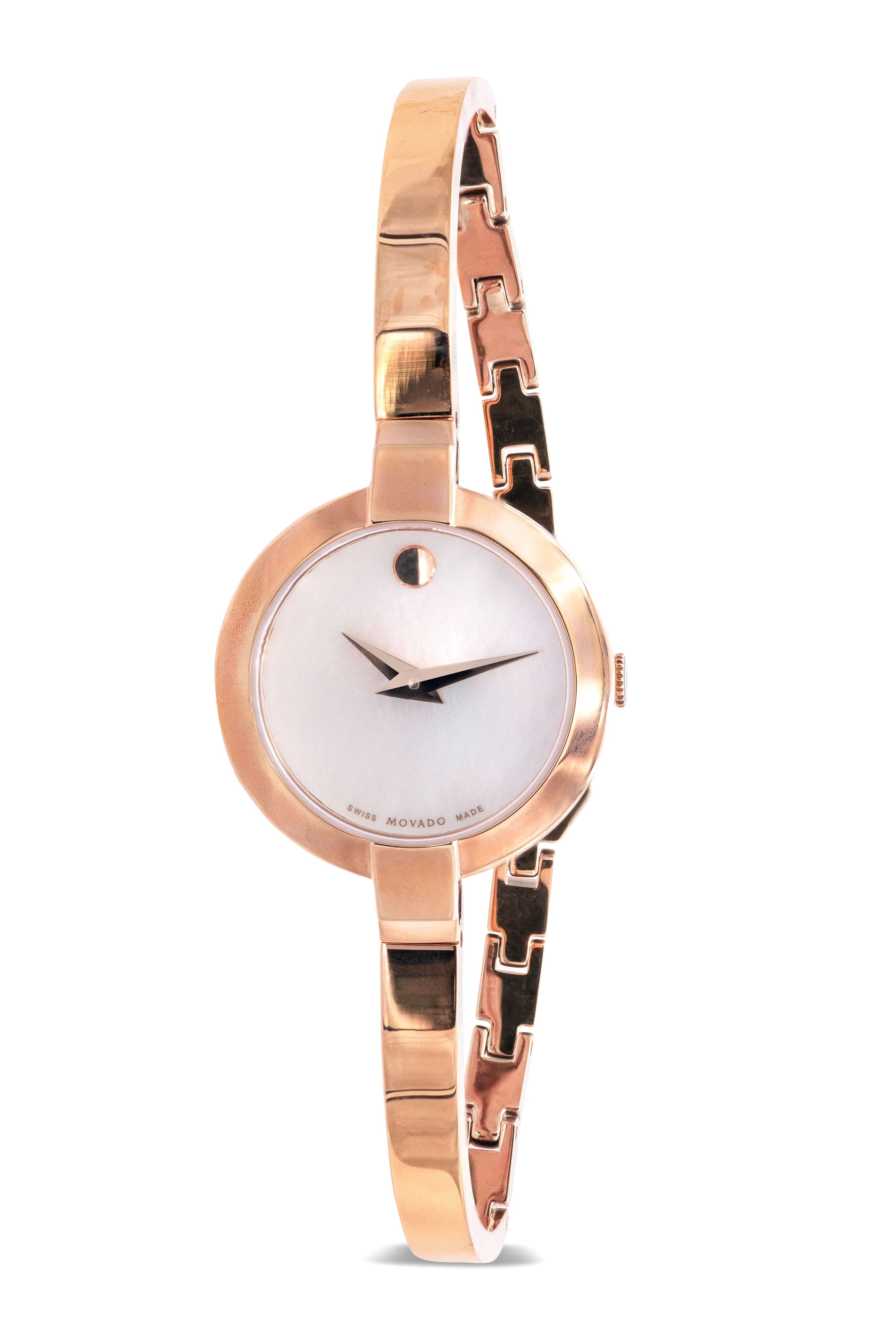 Watch Mother White 0607082 Pearl Ladies Bela Movado Dial of